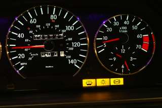 MERCEDES BENZ W124, W126, (W201) 190 glow gauges dials  