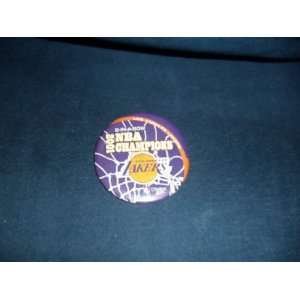  2001 Nba Champions L.a. Lakers Button 