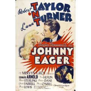  Johnny Eager (1941) 27 x 40 Movie Poster Style B