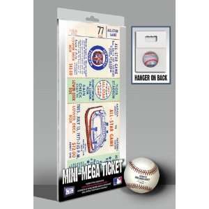  1971 MLB All Star Game Mini Mega Ticket   Detroit Tigers 