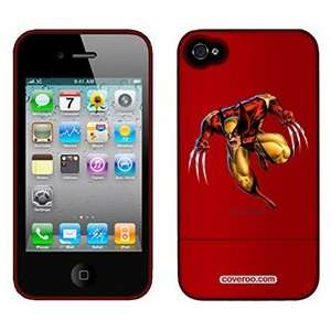  Wolverine Lunging Left on Verizon iPhone 4 Case by Coveroo 