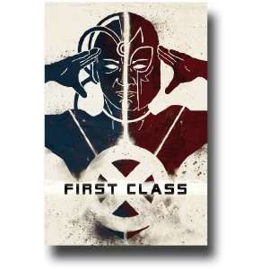 Men First Class Poster   Teaser Flyer 2011 Movie   11 X 17 1st X 