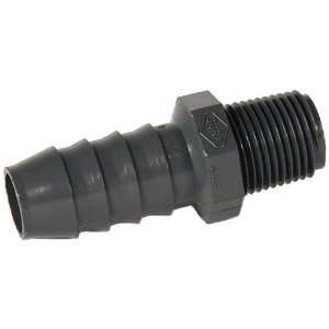  Schedule 40 PVC Straight Insert Adapters 1 MPT x 1 Hose 