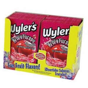 Wylers Unsweetened Drink Mix, Black Cherry, 0.15 Ounce  