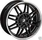 Forte F18 Smoke 17X7.5 inch 5/112 / 5X112 black wheel