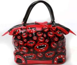  Folter Bloodthirsty Black And Red Handbag Clothing