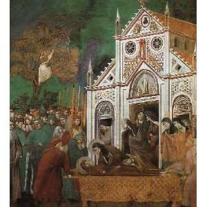   Francis Mourned by St. Clare, By Giotto 