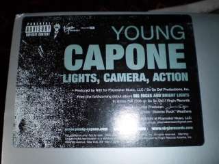 NM 12 LP   YOUNG CAPONE   Lights , Camera, Action x5 Mixes ~HEAR 