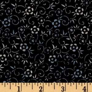  44 Wide Michael Miller Asian Mizu Black Fabric By The 