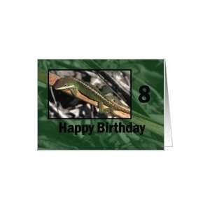  Garden Lizard ~ Birthday 8 yr old Card Toys & Games