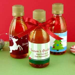  Personalized Holiday Maple Syrup