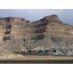  Book Cliffs, Utah, Usa. Cretaceous Sandstone Overlying 