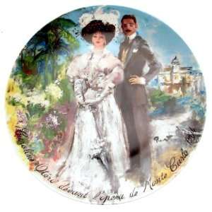   in Front of the Opera at Monte Carlo Pierre Laurent Brenot plate TN185