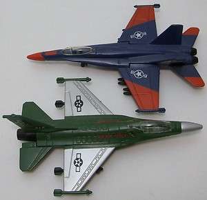 18C And F 16 Maisto Diecast Model Aircraft Jet Lot  