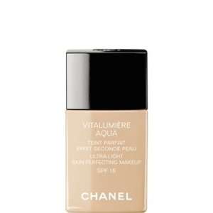 Chanel Vitalumiere Aqua Perfecting Makeup SPF 15 Beige Rose   Sable 