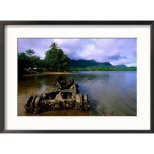  Wreck of WWII Japanese Midget Tank, Lelu Harbour 