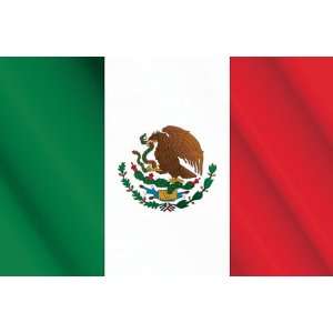 MEXICO FLAG POSTER MEXICAN 24 X 36 #8551