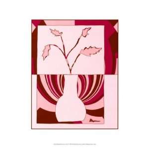  Minimalist Flowers in Pink I   Poster by Jennifer 