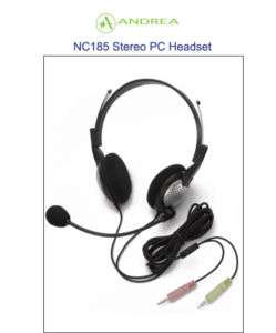 Andrea NC185 High Fidelity Stereo PC Headset (NC 185)  
