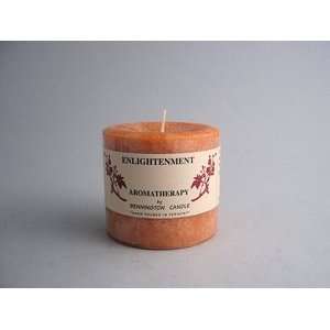   aromatherapy half pillar candle Bennington Candle