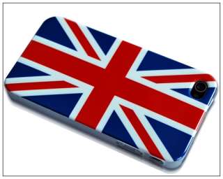 UK United Kingdom Flag Hard Case Cover For iPhone 4 4G  
