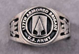   Your Choice of 11 Different Rings Armored Division Brigades  