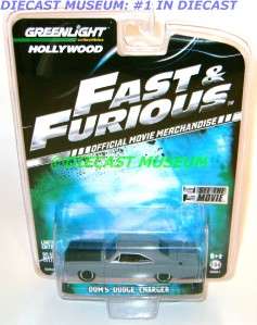1970 70 DODGE CHARGER DOMS FAST & FURIOUS DIECAST  