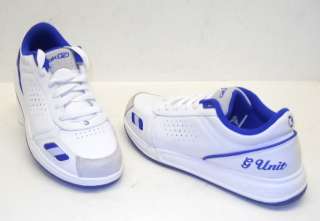 Reebok Mens G Unit Athletic Shoes White/Blue Size 7 NWOB  