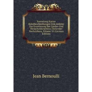   Nachrichten, Volume 10 (German Edition) Jean Bernoulli Books