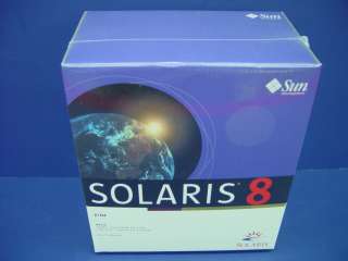 Sun Solaris 8 Sparc 411 2124 01 Rev. A NEW IN BOX  