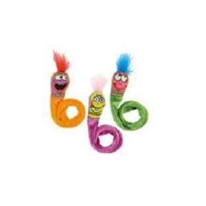  Top Quality Springy Worms Catnip Toy 2pk
