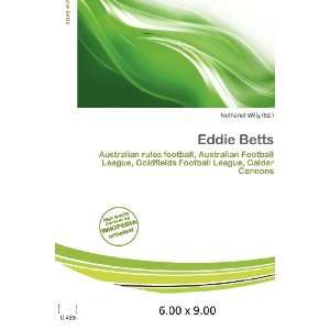  Eddie Betts (9786200652744) Nethanel Willy Books