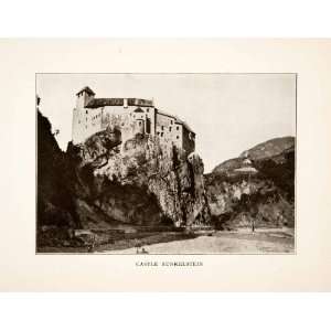   Tristan Isolde Landscape Rock   Original Halftone Print Home