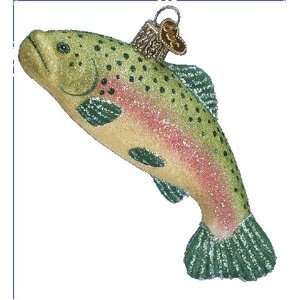  Glistening Trout Ornament