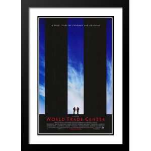  World Trade Center 32x45 Framed and Double Matted Movie 