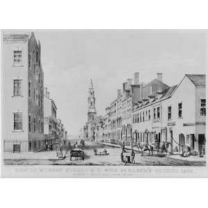   Street,NY,Dr Masons Church,1822,street cleaners