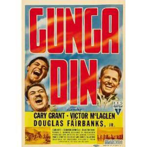  Gunga Din (1939) 27 x 40 Movie Poster Style B