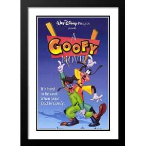  A Goofy Movie 20x26 Framed and Double Matted Movie Poster 