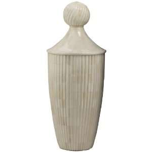  Lazy Susan Classic Bone Urn with Lid, 8 x 22 Inches