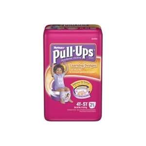  PULL UPS GIRLS TRAINING PANTS, 4T 5T, 38+ LBS, 84/CS 