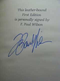 We have more books autographed by F. Paul Wilson for sale, to see a 