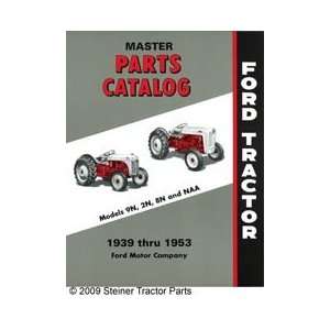  Master Parts Catalog, 1939 1953 (9N   Jubilee) Automotive