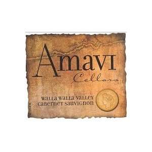   Amavi Walla Walla Cabernet Sauvignon 750ml Grocery & Gourmet Food