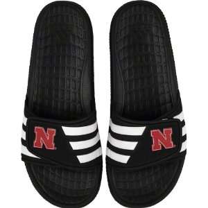    Nebraska Cornhuskers adidas Slide Sandals