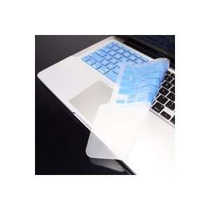  TopCase BLUE Keyboard Silicone Skin Cover with palm rest 