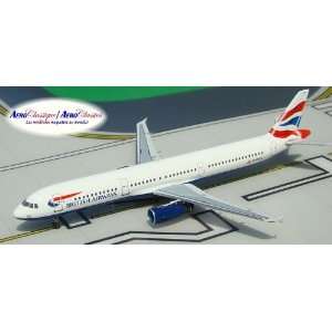  Aeroclassics British Airways A321 Model Airplane 