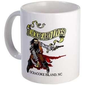  Blackbeard Lives/Ocracoke Pirate Mug by  Kitchen 