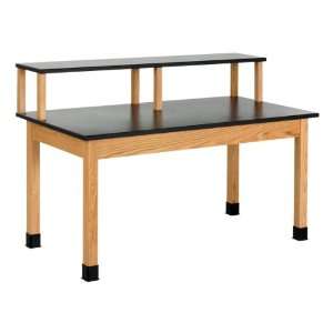   STEM Lab Riser Table with Laminate Top 36 W x 72 L