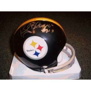  Rocky Blier Autographed Mini Helmet