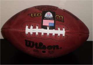   has hand signed this official Super Bowl XXVIII Wilson NFL football